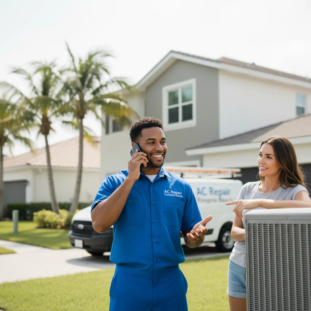 AC Repair Pompano Beach customer support in Alger